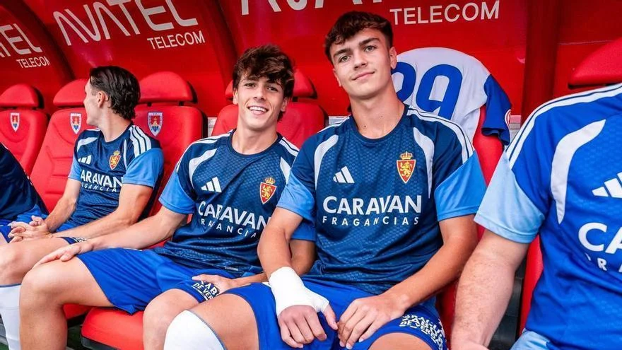 El juvenil Javier Berdejo debuta con el Real Zaragoza
