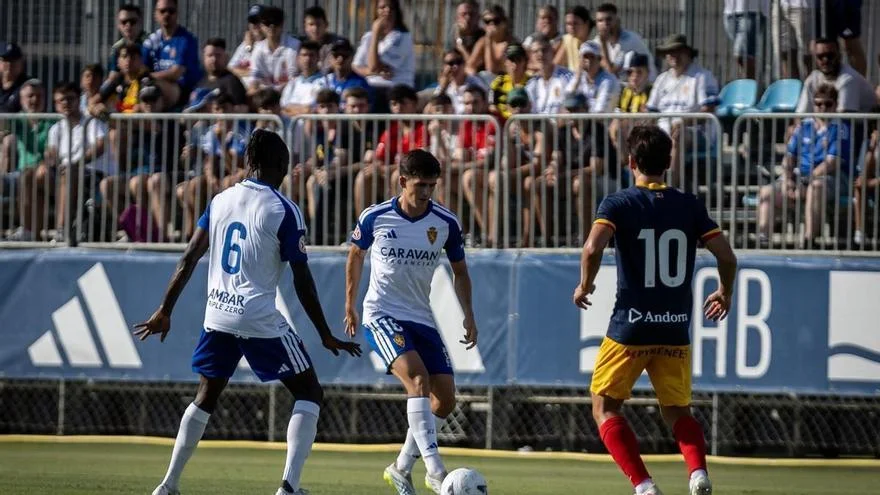 Lucas Terrer valora las buenas sensaciones del Real Zaragoza