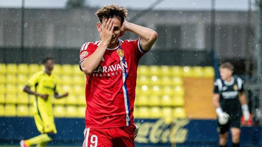Pau Sans se corona como el máximo goleador del Real Zaragoza esta pretemporada