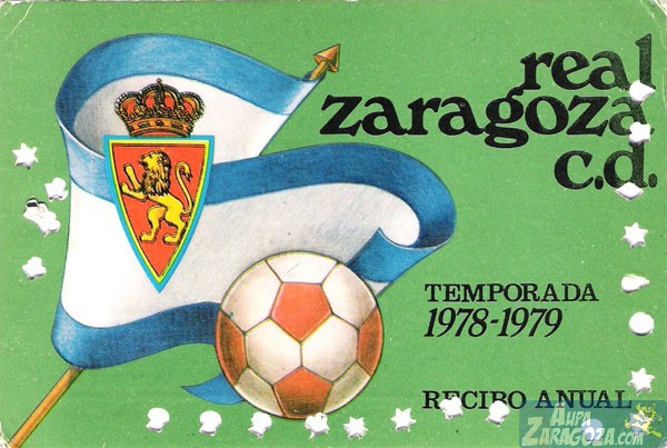abono real zaragoza 1978-79