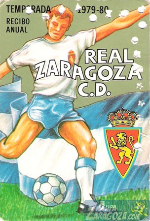 abono real zaragoza 1979-80