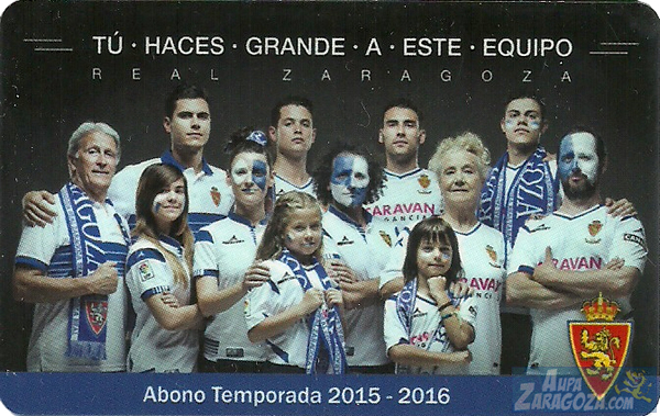 abono real zaragoza 2015-16